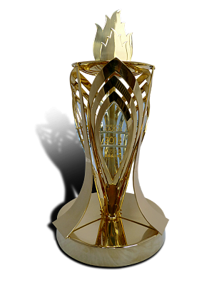 Кубок из латуни для Универсиады-2013